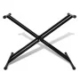 Ajustable Soporte Doblado De Teclado Musical Marco-X de vidaXL, Atriles para partituras - Ref: Foro24-70030, Precio: 38,09 €,...