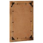 Espejo de baño madera maciza de acacia y vidrio 50x70x2,5 cm en Espejos | Comprar online en Foru.es