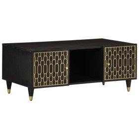 Mesa de centro de madera maciza mango 100x54x40 cm en Mesas de centro | Comprar online en Foru.es