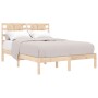 Estructura de cama madera maciza de pino 120x200 cm de vidaXL, Camas y somieres - Ref: Foro24-3104213, Precio: 114,01 €, Desc...