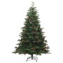 Árbol de Navidad artificial con piñas y bayas 210 cm en Decoración Festiva y Estacional | Comprar online en Foru.es