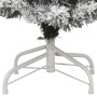 Árbol de Navidad artificial con bisagras y nieve flocada 120 cm en Decoración Festiva y Estacional | Comprar online en Foru.es