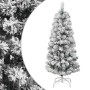 Árbol de Navidad artificial con bisagras y nieve flocada 150 cm en Decoración Festiva y Estacional | Comprar online en Foru.es