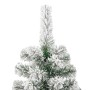 Árbol de Navidad artificial con bisagras y nieve flocada 180 cm en Decoración Festiva y Estacional | Comprar online en Foru.es