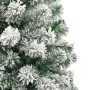 Árbol de Navidad artificial con bisagras y nieve flocada 180 cm en Decoración Festiva y Estacional | Comprar online en Foru.es