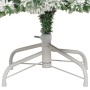 Árbol de Navidad artificial con bisagras y nieve flocada 210 cm en Decoración Festiva y Estacional | Comprar online en Foru.es