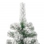 Árbol de Navidad artificial con bisagras y nieve flocada 240 cm en Decoración Festiva y Estacional | Comprar online en Foru.es