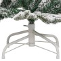 Árbol de Navidad artificial con bisagras y nieve flocada 120 cm en Decoración Festiva y Estacional | Comprar online en Foru.es