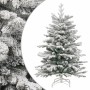Árbol de Navidad artificial con bisagras y nieve flocada 150 cm en Decoración Festiva y Estacional | Comprar online en Foru.es
