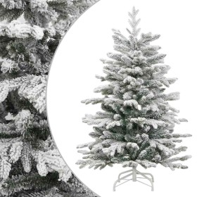 Árbol de Navidad artificial con bisagras y nieve flocada 180 cm en Decoración Festiva y Estacional | Comprar online en Foru.es