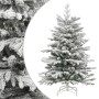 Árbol de Navidad artificial con bisagras y nieve flocada 240 cm en Decoración Festiva y Estacional | Comprar online en Foru.es