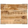 Mesa auxiliar madera maciza de mango rugosa 40x30x40 cm en Mesas auxiliares | Comprar online en Foru.es