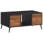 Mesa de centro teca reciclada maciza 90x50x41 cm en Mesas de centro | Comprar online en Foru.es