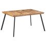 Mesa de comedor madera maciza de teca 148x97x76 cm en Mesas de comedor | Comprar online en Foru.es