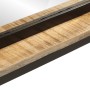 Espejo con estantes madera maciza de mango y vidrio 80x8x55 cm en Espejos | Comprar online en Foru.es