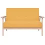 2 seater yellow fabric sofa by vidaXL, Sofas - Ref: Foro24-244658, Price: 175,70 €, Discount: %
