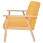 2 seater yellow fabric sofa by vidaXL, Sofas - Ref: Foro24-244658, Price: 175,70 €, Discount: %