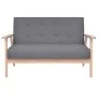 2-Sitzer-Sofa dunkelgrauer Stoff von vidaXL, Sofas - Ref: Foro24-244652, Preis: 201,86 €, Rabatt: %