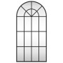 Espejo de pared arco de hierro negro 40x80 cm en Espejos | Comprar online en Foru.es