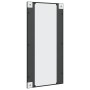 Espejo de pared rectangular de hierro negro 50x100 cm en Espejos | Comprar online en Foru.es