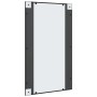 Espejo de pared rectangular de hierro negro 60x100 cm en Espejos | Comprar online en Foru.es