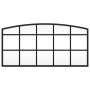 Espejo de pared arco de hierro negro 60x30 cm en Espejos | Comprar online en Foru.es