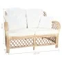 2-Sitzer-Sofa aus Rattan von vidaXL, Sofas - Ref: Foro24-325472, Preis: 366,42 €, Rabatt: %