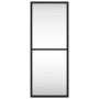 Espejo de pared rectangular de hierro negro 20x50 cm en Espejos | Comprar online en Foru.es