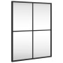 Espejo de pared rectangular de hierro negro 40x50 cm en Espejos | Comprar online en Foru.es