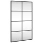 Espejo de pared rectangular de hierro negro 50x80 cm en Espejos | Comprar online en Foru.es