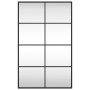 Espejo de pared rectangular de hierro negro 50x80 cm en Espejos | Comprar online en Foru.es