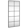 Espejo de pared rectangular de hierro negro 50x100 cm en Espejos | Comprar online en Foru.es