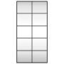 Espejo de pared rectangular de hierro negro 50x100 cm en Espejos | Comprar online en Foru.es