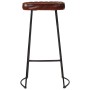 Taburetes de bar Gavin 2 uds marrón oscuro 44x37,5x78 cm en Taburetes de cocina | Comprar online en Foru.es