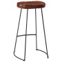 Taburetes de bar Gavin 2 uds marrón oscuro 44x37,5x78 cm en Taburetes de cocina | Comprar online en Foru.es