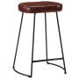 Taburetes de bar 2 uds marrón oscuro 41x29x62 cm en Taburetes de cocina | Comprar online en Foru.es