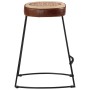 Taburetes de bar 2 uds marrón oscuro 40x29,5x53 cm en Taburetes de cocina | Comprar online en Foru.es