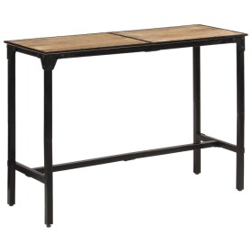 Mesa de bar madera maciza de mango rugoso 150x55x107 cm en Taburetes de cocina | Comprar online en Foru.es