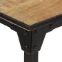 Mesa de bar madera maciza de mango rugoso 150x55x107 cm en Taburetes de cocina | Comprar online en Foru.es