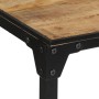 Mesa de bar madera maciza de mango rugoso 110x55x107 cm en Taburetes de cocina | Comprar online en Foru.es