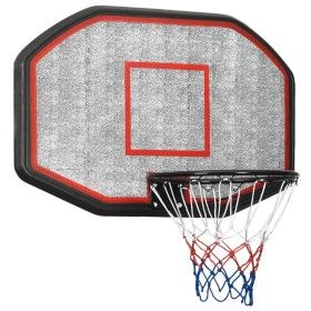 Tablero de baloncesto polietileno negro 109x71x3 cm de vidaXL, Tableros de baloncesto - Ref: Foro24-93665, Precio: 114,79 €, ...