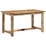 Mesa de comedor madera maciza de mango 140x70x75 cm en Mesas de comedor | Comprar online en Foru.es