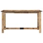 Mesa de comedor madera maciza de mango 140x70x75 cm en Mesas de comedor | Comprar online en Foru.es