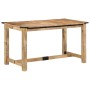 Mesa de comedor madera maciza de mango 140x70x75 cm en Mesas de comedor | Comprar online en Foru.es