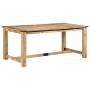 Mesa de comedor madera maciza de mango 180x90x75 cm en Mesas de comedor | Comprar online en Foru.es