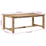 Mesa de comedor madera maciza de mango 200x100x75 cm en Mesas de comedor | Comprar online en Foru.es