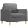 Sillón de tela gris oscuro 60 cm en Sofás | Comprar online en Foru.es