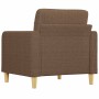 Sillón de tela marrón 60 cm en Sofás | Comprar online en Foru.es