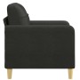 Sillón de tela negro 60 cm en Sofás | Comprar online en Foru.es