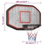 Tablero de baloncesto polietileno negro 109x71x3 cm de vidaXL, Tableros de baloncesto - Ref: Foro24-93665, Precio: 114,79 €, ...